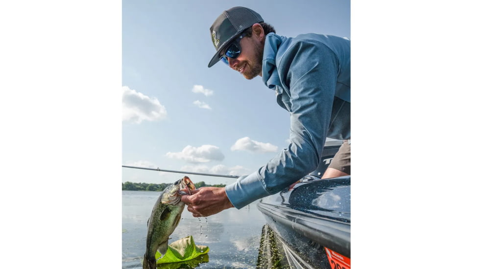 Vortex Jackal Sunglasses, Blue/Smoke, Blue Mirrir, EJA-BLS-BL