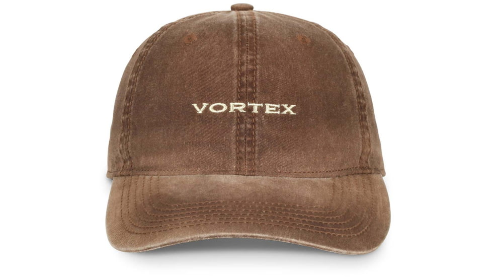 Vortex Logo Cap - Mens, Brown, OSFM, 222-28-BRN