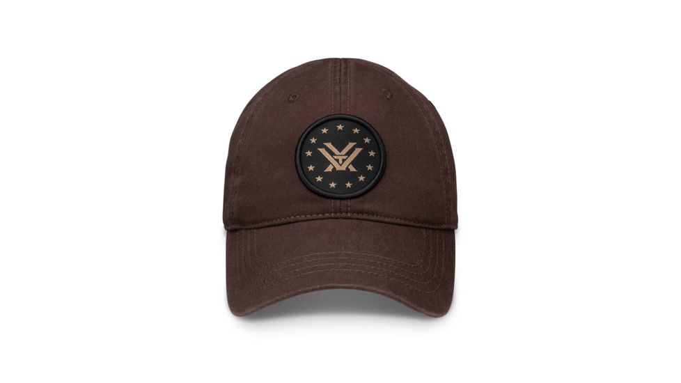 Vortex Men's Military Patch Cap, Chocolate 219092-CHO