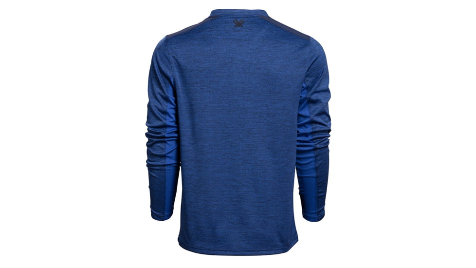 Vortex Northern Heights Henley Long Sleeve - Mens, Blue Jay, Large, 220-19-BLJL