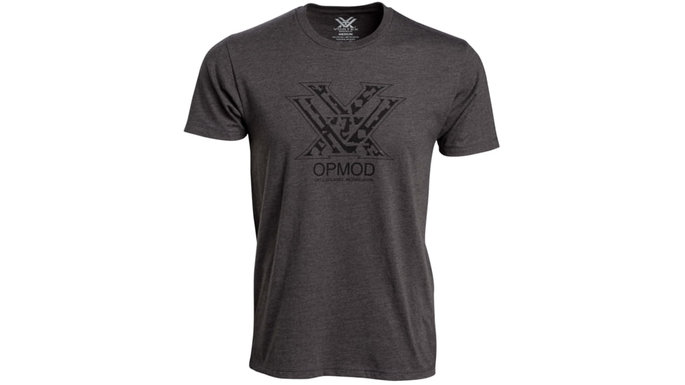 Vortex OPMOD Camo Short Sleeve T-Shirt - Mens, Charcoal, X-Large, 902-23-CHHXL