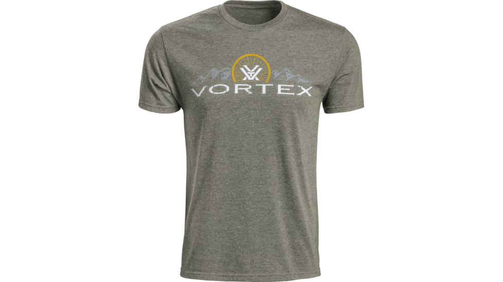 Vortex Peak T-Shirt - Mens, Sage Heather, 3X, 219059-SHE3X
