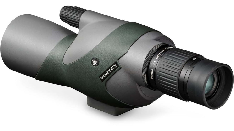 Vortex Razor HD 11-33x50 Straight Spotting Scope, Green, Compact, RZR-50S1