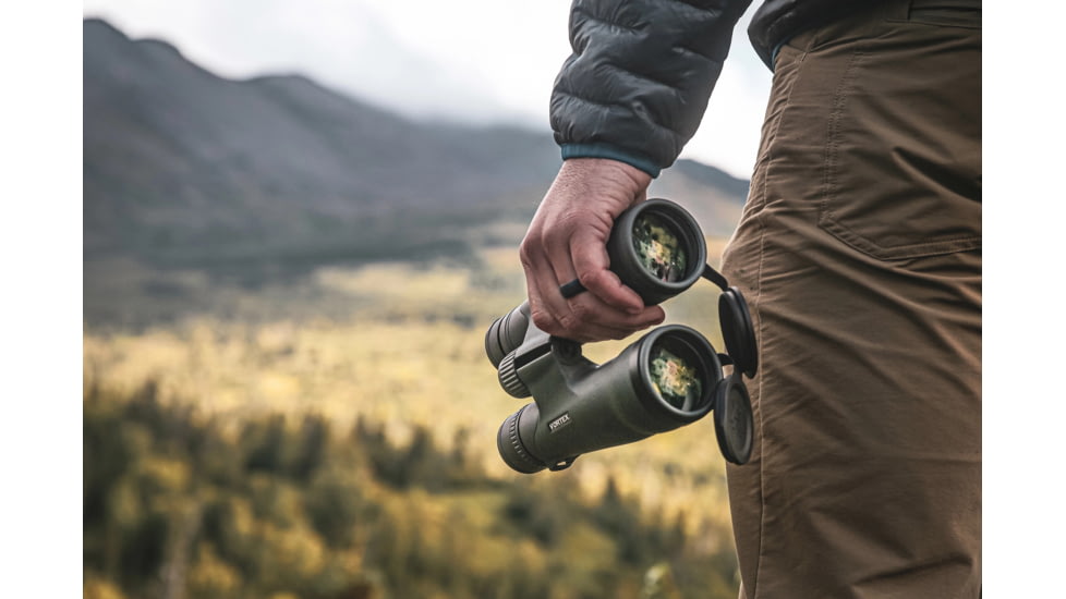 Vortex Razor UHD 10x50mm Abbe-Koenig Prism Binocular, Green, 4.5x8.12x9.75, Full-Size, RZB-3105