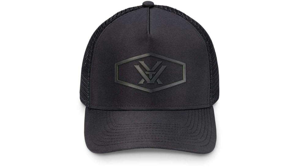 Vortex Structured Cap - Mens, Black, OSFM, 123-08-BLK