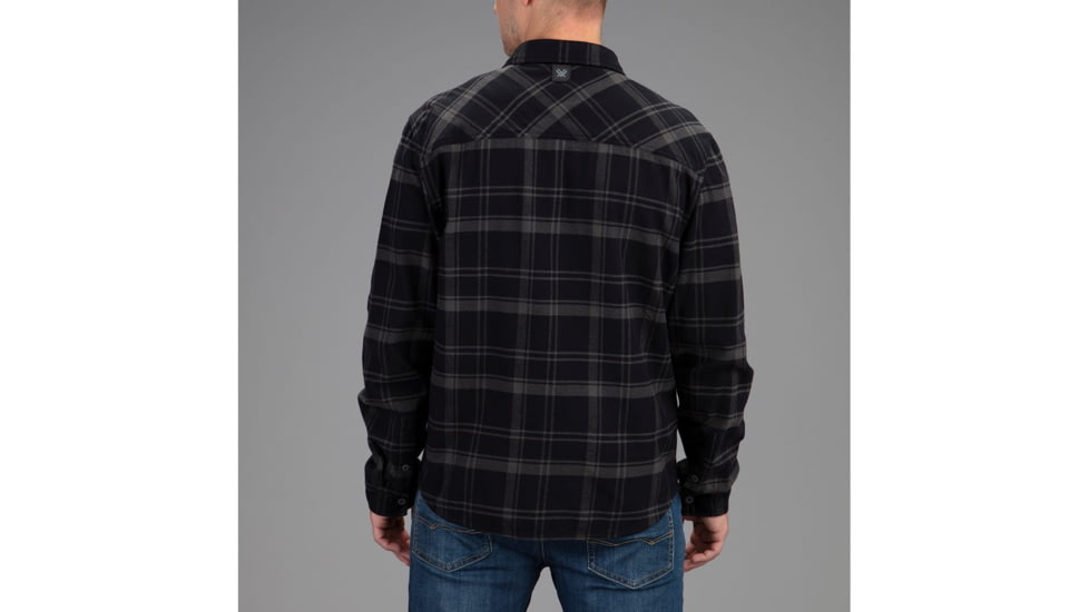 Vortex Timber Rush Flannel - Mens, Black, 3X, 220-14-BLK3X