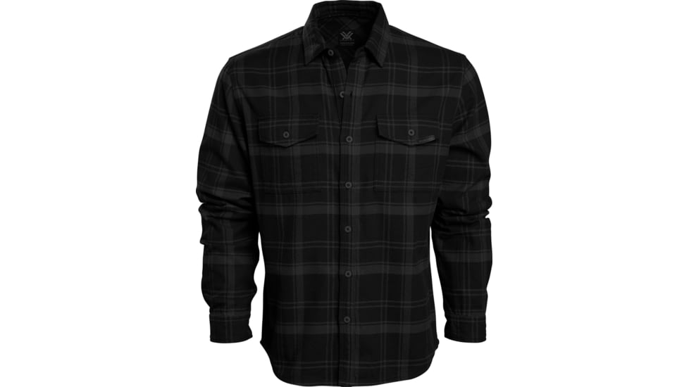 Vortex Timber Rush Flannel - Mens, Black, 3X, 220-14-BLK3X
