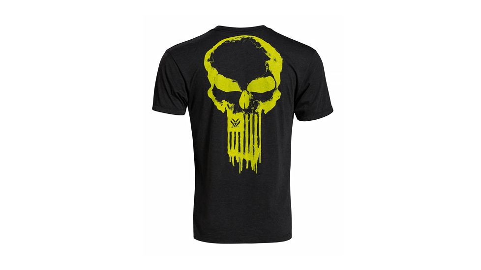 Vortex Toxic Spine Chiller Short Sleeve T-Shirt, Vintage Black, 2XL APP-VT-TSC-2XL