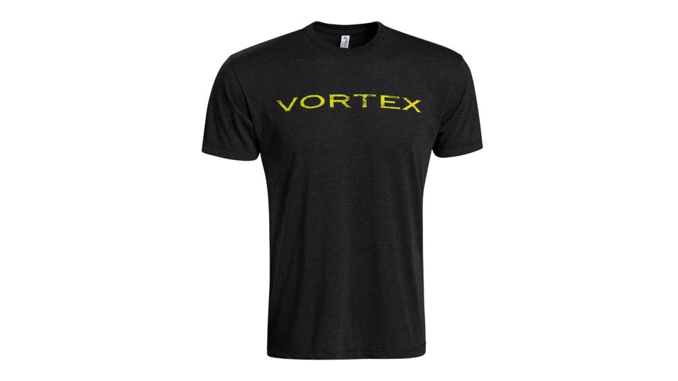 Vortex Toxic Spine Chiller Short Sleeve T-Shirt, Vintage Black, 2XL, TSC-2XL