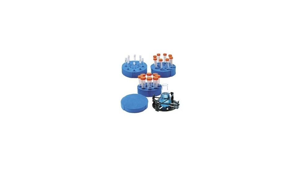 VWR Accessories for and Signature Vortex Mixers 945202 Replacement Components For Accessory Kits Microtube Holder, Holds Forty-Eight 0.25-2.0 Ml Microcentrifuge Tubes, Set Of 2