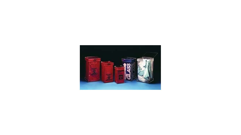 VWR Acrylic Waste Containers Floor Models Small Waste Container, Each, WC-200
