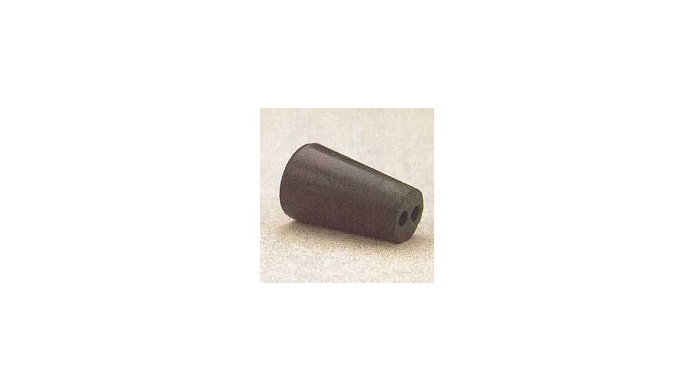 VWR Black Rubber Stoppers, Two-Hole 5--M292