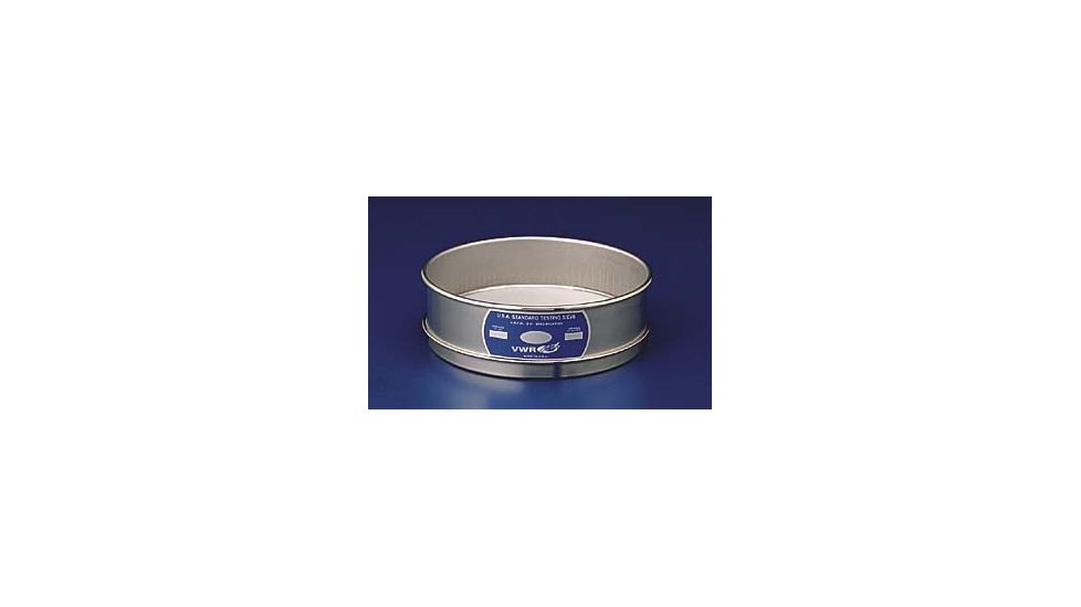 VWR Testing Sieves, Each, All Stainless Steel Half Height, 100SS8H