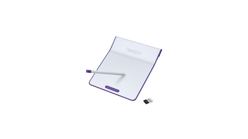 Wacom Bamboo Pad Wireless,Purple CTH300U