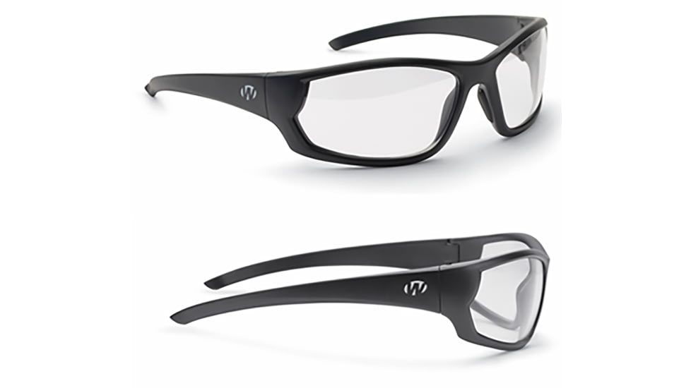 Walkers IKON Vector Glasses, Black Frame, Clear Lenses, GWP-IKNFF4-CLR