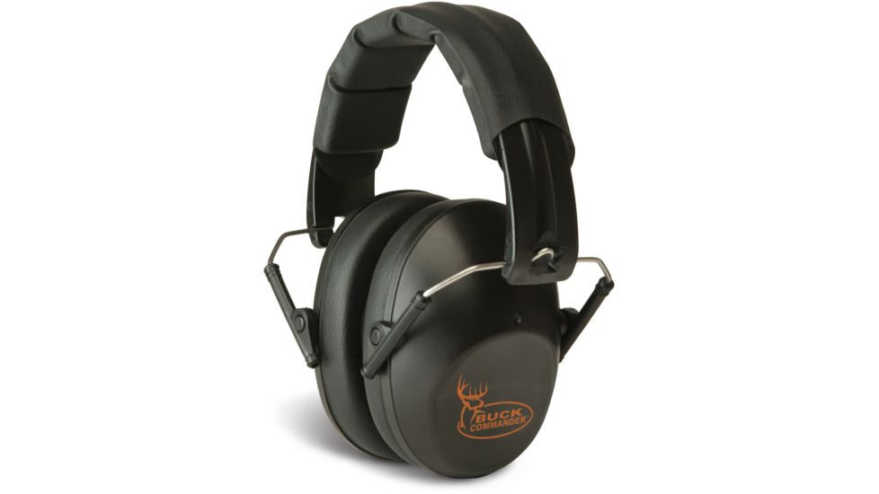 Walkers Buck Commander Low Profile Folding Ear Muffs GWP-FPM1-BC