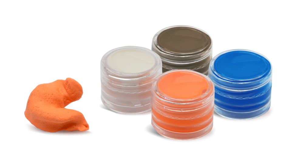 Walkers DIY Instant Custom Ear Plug Molds, up to 29 dB NRR, Orange GWP-IMPLUG-O