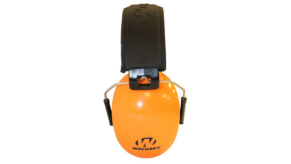 Walkers Dual Colored Passive Ear Muffs, 27 dB NRR, Blaze Orange, GWP-DCPM-BO