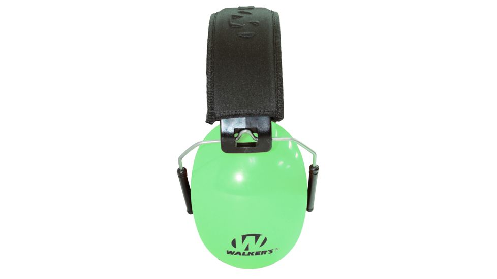Walkers Dual Colored Passive Ear Muffs, 27 dB NRR, Hi-Viz Green, GWP-DCPM-HVG