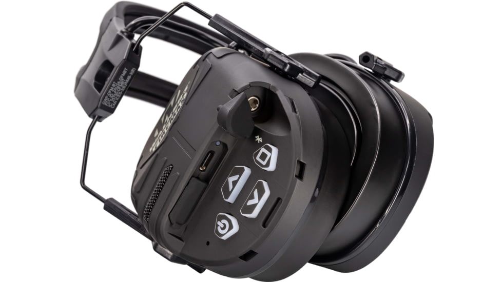 Walkers Firemax Bt Bluetooth Muff, Black, GWP-DFM-BT