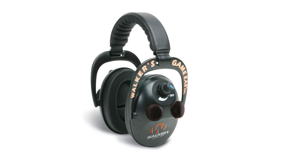 Walkers Power Muff Quads Black PMQBLK