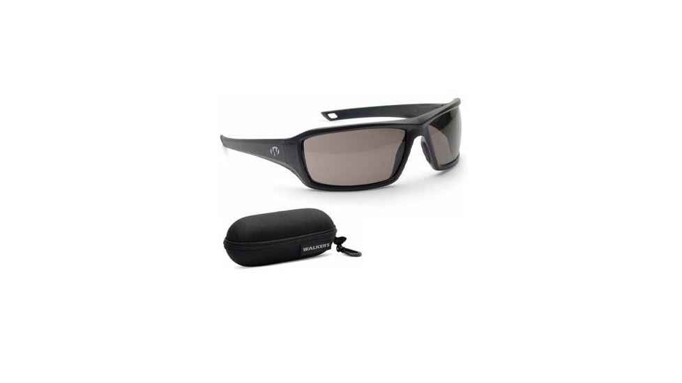Walkers IKON Forge Glasses, Black Frame, Smoke Gray Lenses, GWP-IKNFF2-SMK