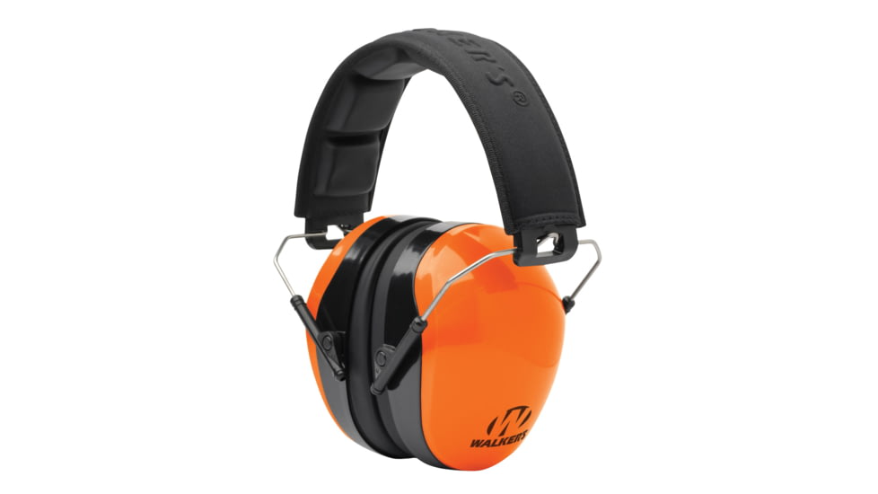 Walkers GWP-SF-DCPM-BO Passive Advanced Protection Earmuff 26 DB Blaze Orange