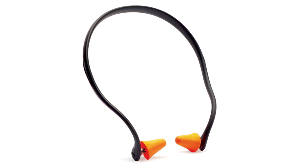 Walkers GWP-SF-PLGBND Pro-Tek Ear Plug Band 25 DB Black/Orange