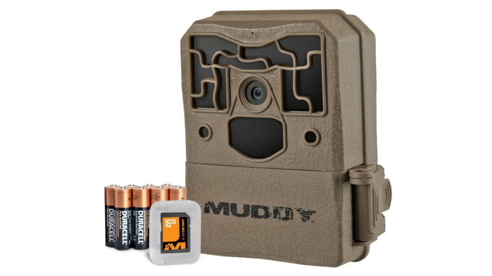 Walkers MUD-MTC200K Pro Cam Bundle 16 MP Infrared 50 Ft Brown W/Batteries And S
