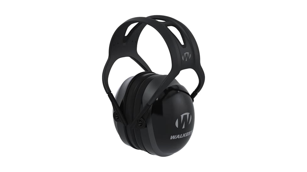 Walkers Maxprotect Dielectric Passive Safety Ear Muffs, 28 dB NRR, Black, GWP-PTM28