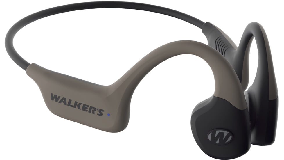 Walkers Raptor Bone Conducting Hearing Enhancers, 33 dB, Grey, GWP-BCON