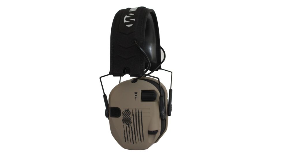 Walkers Razor Digital Electronic Muff, Flat Dark Earth, GWP-DRSEM-FDE-USF