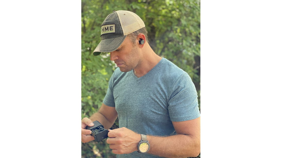 Walkers Silencer BT 2.0 Bluetooth Earbuds, 24 dB NRR, Black, GWP-SLCR2-BT