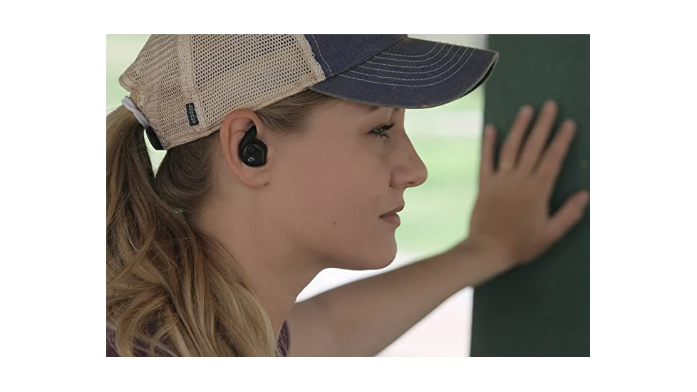 Walkers Silencer In The Ear Plugs Pair, 3 Sizes, 25 NRR, Black, GWP-SLCR
