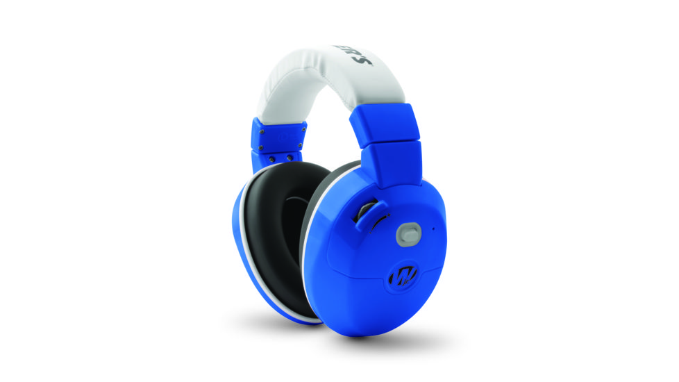 Walkers Youth Active Ear Muff, 22 dB NRR, 2 x AAA, Royal Blue GWP-YAM-RY