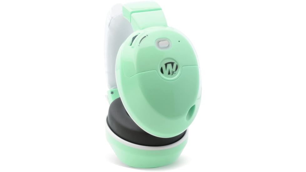 Walkers Youth Active Ear Muff, 22 dB NRR, 2 x AAA, Mint, GWP-YAM-MNT