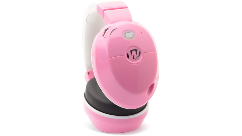Walkers Youth Active Ear Muff, 22 dB NRR, 2 x AAA, Pink, GWP-YAM-PK