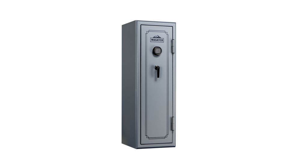 Wasatch 18 Gun Fire and Water Safe with E-Lock, Grey, Oversized, 18EGW