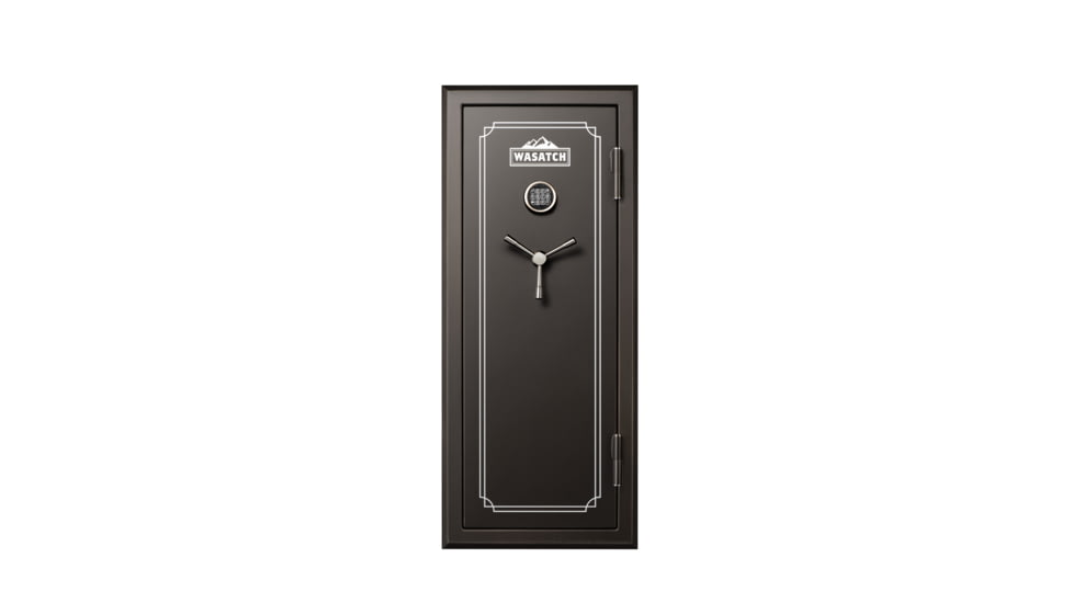 Wasatch 24 Gun Fire and Waterproof Gun Safe with E-Lock, Dark Bronze Santex, Oversized, 24EDBW