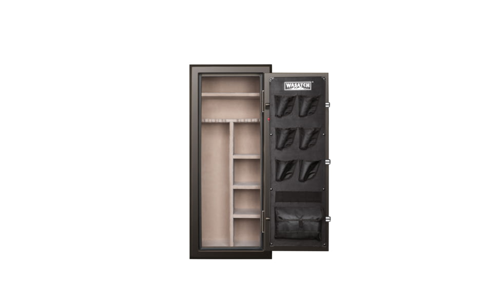 Wasatch 24 Gun Fire and Waterproof Gun Safe with E-Lock, Dark Bronze Santex, Oversized, 24EDBW