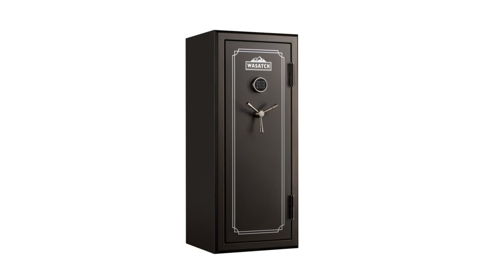 Wasatch 24 Gun Fire and Waterproof Gun Safe with E-Lock, Dark Bronze Santex, Oversized, 24EDBW
