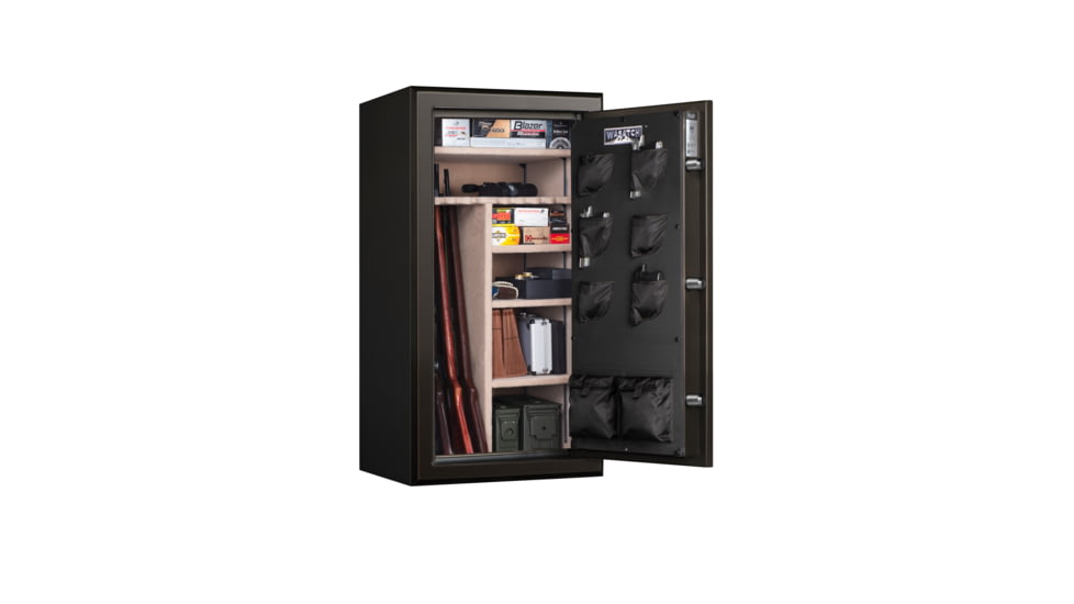 Wasatch 40 Gun Fire and Waterproof Gun Safe with E-Lock, Dark Bronze Santex, Oversized, 40EDBW