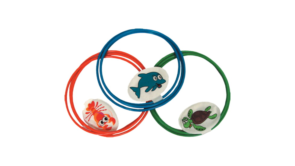 Water Sports Swim Thru Rings Assorted Pack, 81055-7