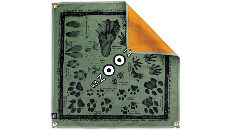 Wazoo Survival Gear Tracking Ground Cloth