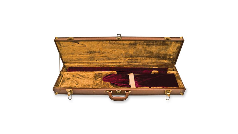 Webley &amp; Scott WSLLSC Presentation Shotgun Case Synthetic Leather Brown