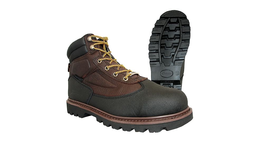 Wellco Men's ResistorSPX Waterproof Steel Toe Work Boot,Brown,6W 727-6W