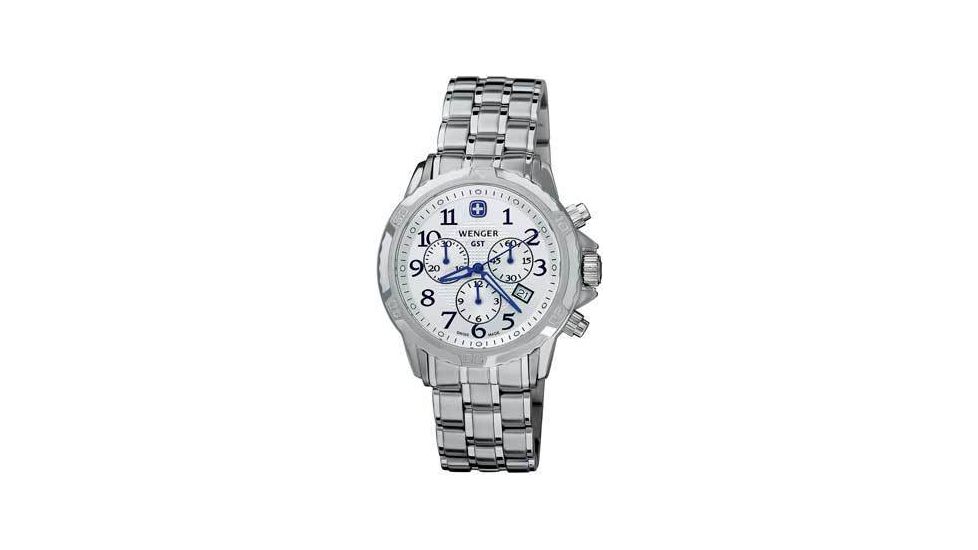 Wenger 78259 Mens w/ Silver Dial