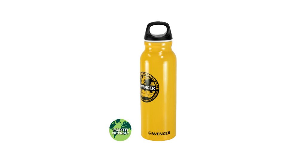 Wenger Travel Top 650ml Drinking Bottle, Patagonian Expedition Race Yellow 18006