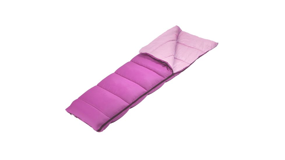 Wenzel Cub Girls 45 Degree Sleeping Bag, Pink, 26In X 86In, 74926717
