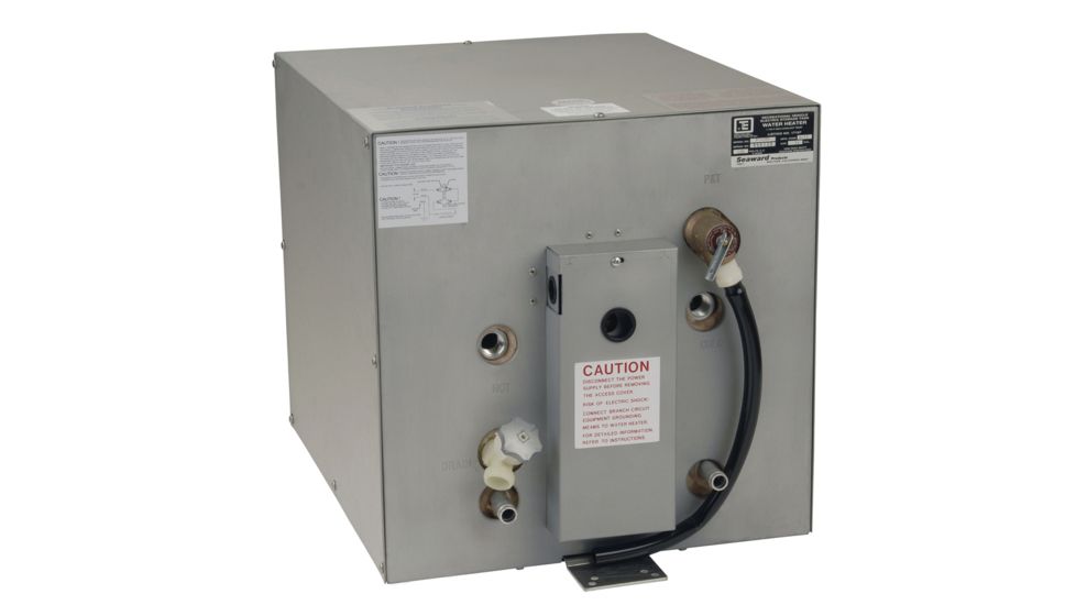 Whale Marine Seaward 11 Gallon Hot Water Heater w/Front Heat Exchanger - Galvanized Steel - 120V - 1500W 59213